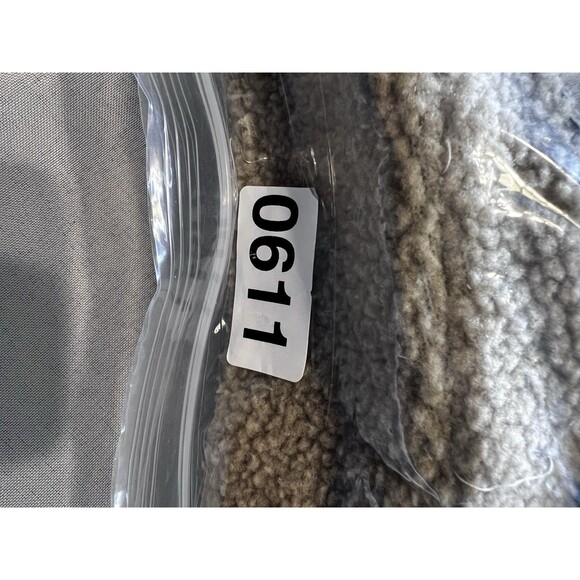 Vtg Old Navy Womens Trucker Blue Denim Jean Jacket Sherpa Lined M Y2K 2002 - Picture 10 of 10